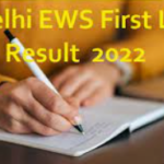 Ews Result 2022-23 First List|edudel.nic.in admission 2022-23