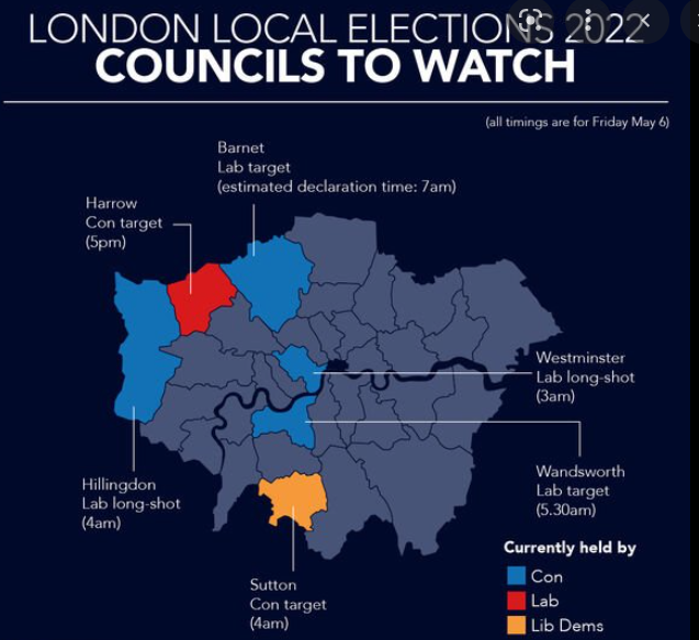 UK Local Elections 2022 Live Results
